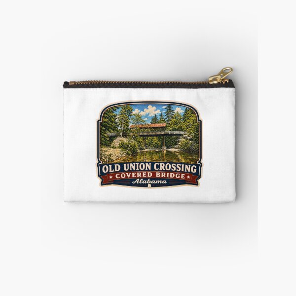 Item preview, Old Union Crossing Covered Bridge sticker designed and sold by gotucoveredart.