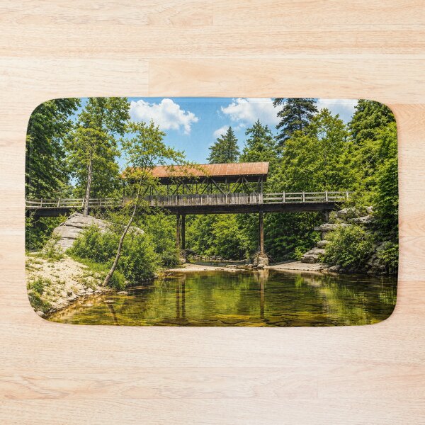 Item preview, Old Union Crossing Covered Bridge sticker designed and sold by gotucoveredart.