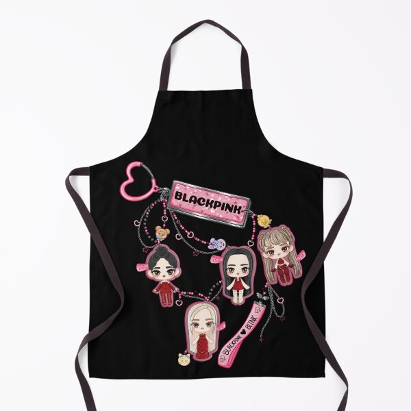 Item preview, Chibi keychain design inspired by the group Blackpink in the GO era designed and sold by mbs-desing.
