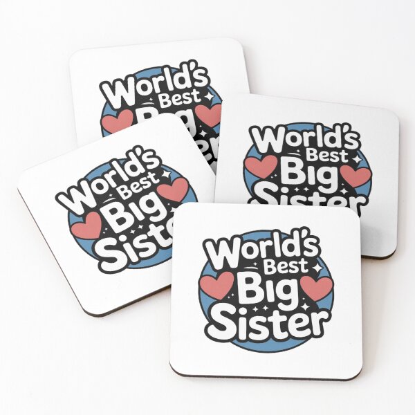 Item preview, Worlds best big sister designed and sold by T's&such.