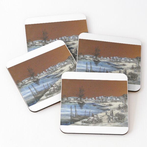 Item preview, Littlehampton Harbour 1860 R E Whitaker designed and sold by Collector-RB.