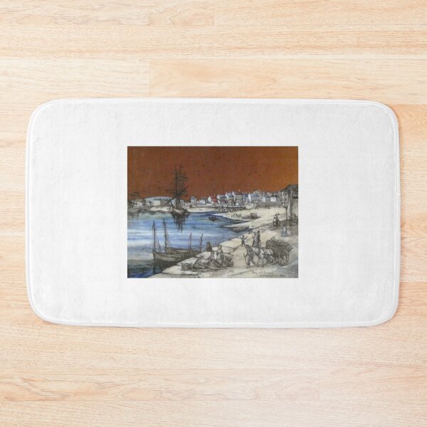 Item preview, Littlehampton Harbour 1860 R E Whitaker designed and sold by Collector-RB.