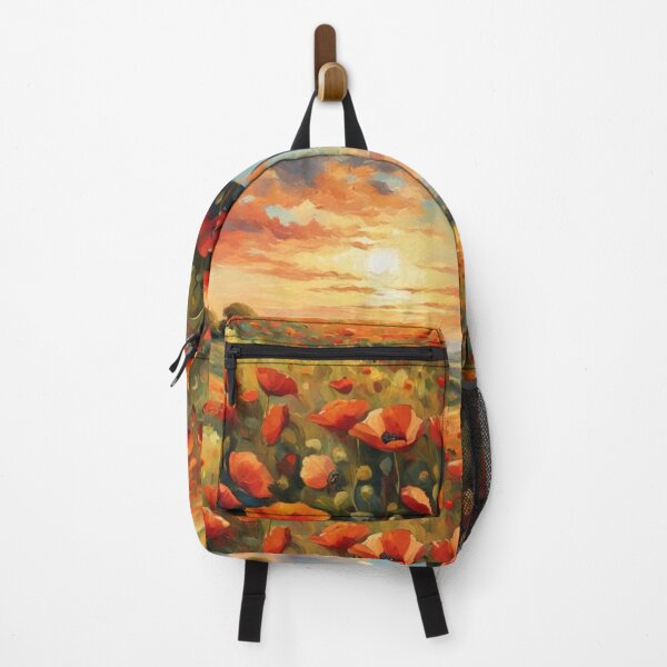 Item preview, Where Poppies Meet the Sky designed and sold by Undersea Ai Art.