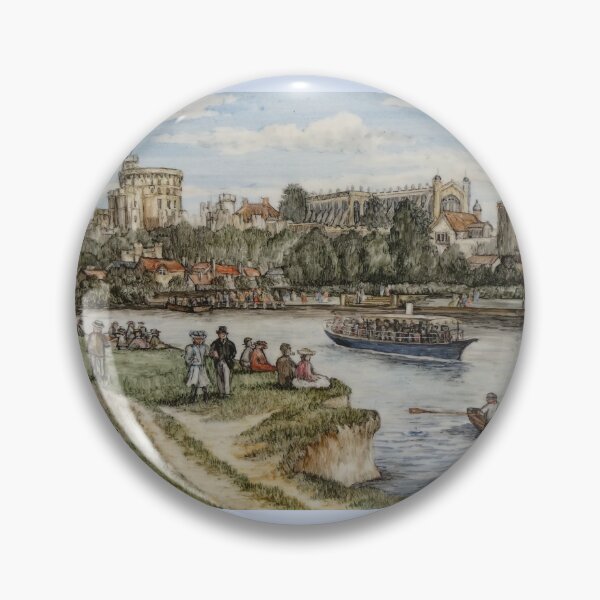 Item preview, Windsor castle from the river 1910 R E Whitaker designed and sold by Collector-RB.