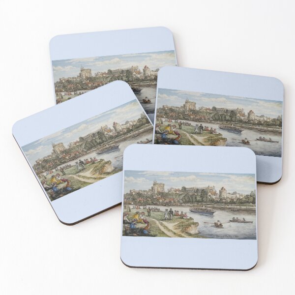 Item preview, Windsor castle from the river 1910 R E Whitaker designed and sold by Collector-RB.