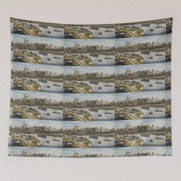 Item preview, Windsor castle from the river 1910 R E Whitaker designed and sold by Collector-RB.