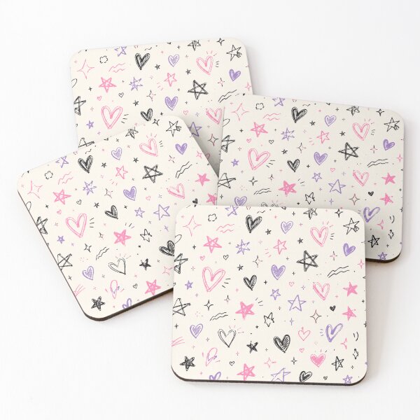 Item preview, Hearts and stars designed and sold by Prasakro.