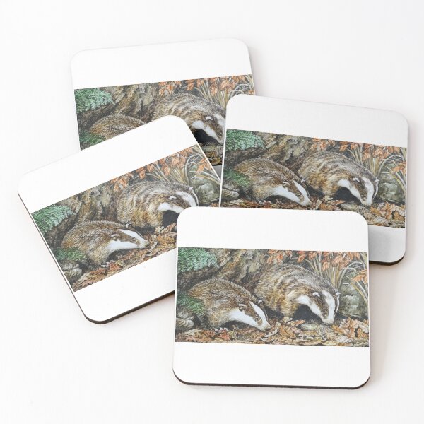 Item preview, Badgers by R E Whitaker designed and sold by Collector-RB.
