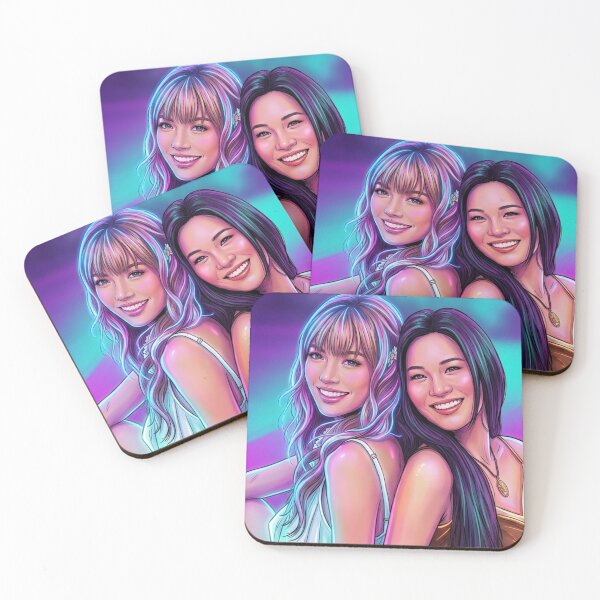 Item preview, Got Your Back Neon Thai GL Tv Series Lgbtq+ WLW Decor Poster Print Art Comic designed and sold by Mind Space.