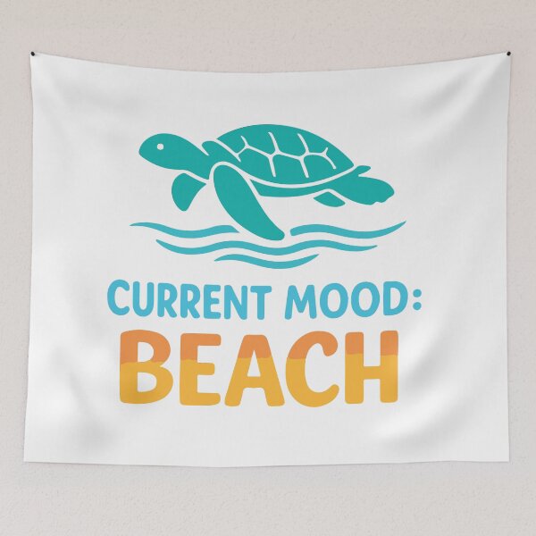 Item preview, Beach Mood Turtle designed and sold by Austin H. Kapfumvuti.