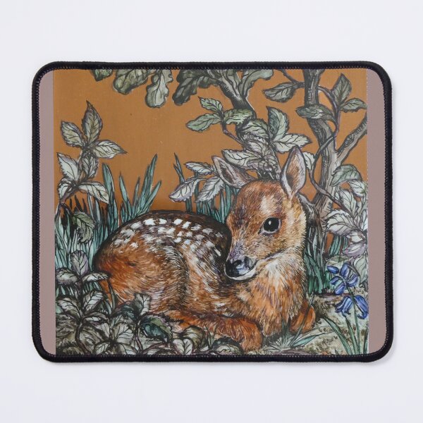 Item preview, Deer fawn hiding in undergrowth RE Whitaker designed and sold by Collector-RB.