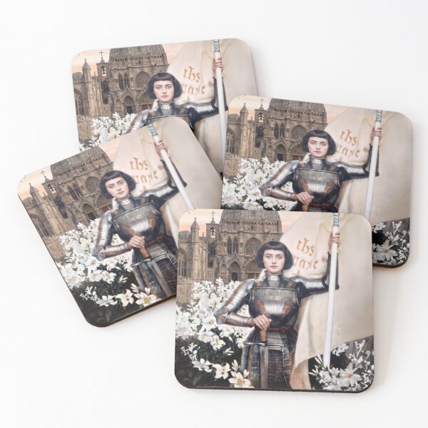 Item preview, St Joan of Arc Patron Saint of France Jeanne d'Arca designed and sold by hispanicworld.