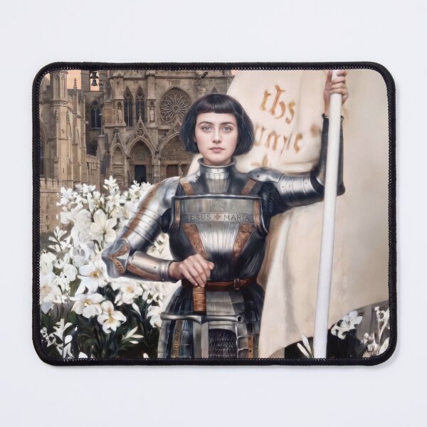 Item preview, St Joan of Arc Patron Saint of France Jeanne d'Arca designed and sold by hispanicworld.