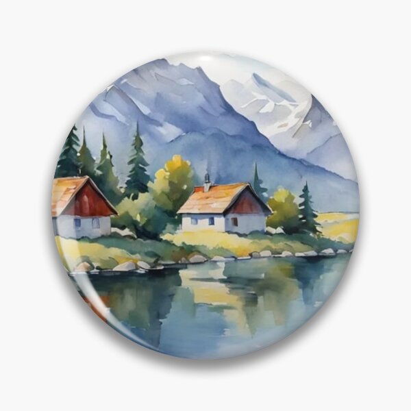 Item preview, A Quiet Morning by the Lake designed and sold by Undersea Ai Art.