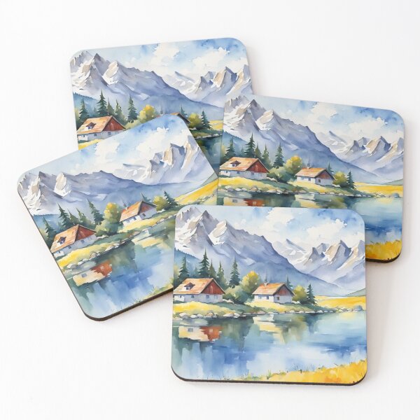 Item preview, A Quiet Morning by the Lake designed and sold by Undersea Ai Art.