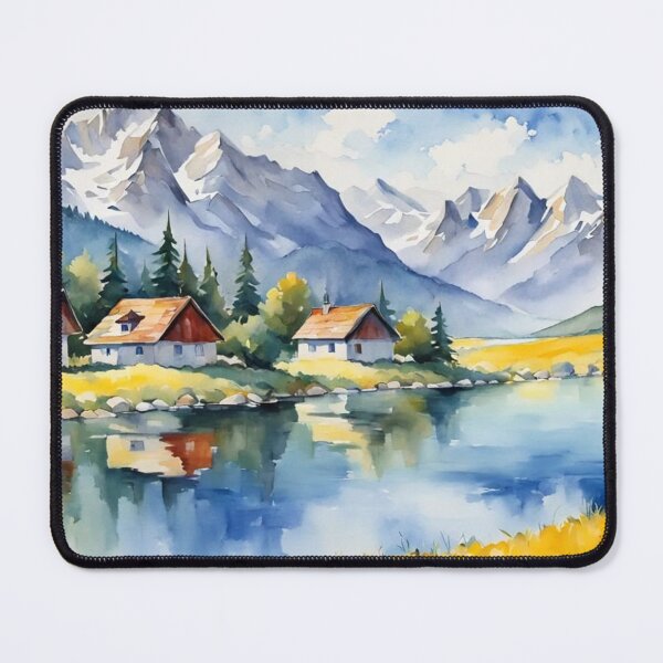 Item preview, A Quiet Morning by the Lake designed and sold by Undersea Ai Art.