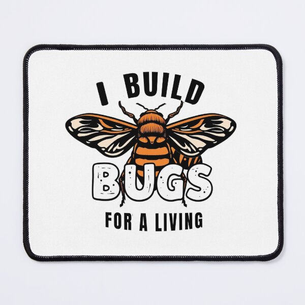Item preview, I Build Bugs For A Living Funny Programmer Humor designed and sold by Design & Chill Studio ✅ .