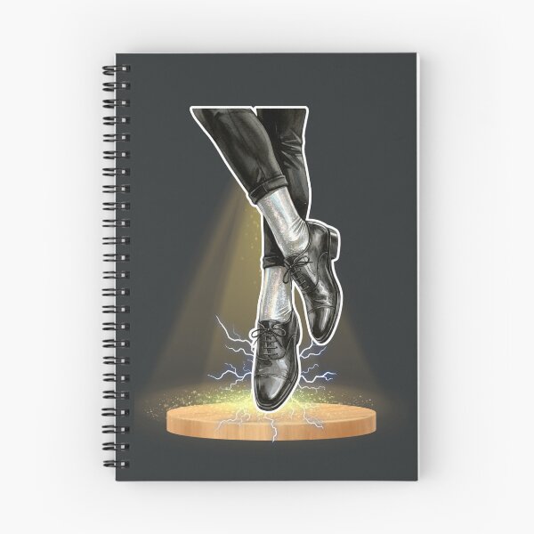 Item preview, Silver Socks with Black Shoes Dancing designed and sold by TB-73.