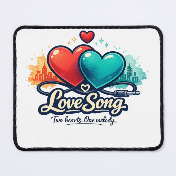 Item preview, Two Hearts One Melody Love Song designed and sold by Dresut.