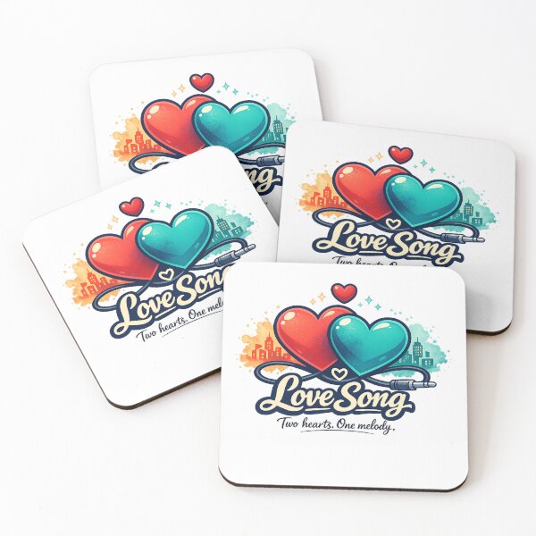 Item preview, Two Hearts One Melody Love Song designed and sold by Dresut.