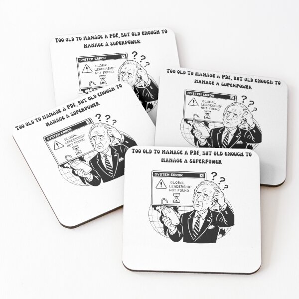 Item preview, Ironic Retro Politician Computing PDF Error Tshirt designed and sold by SarcasmOnCotton.