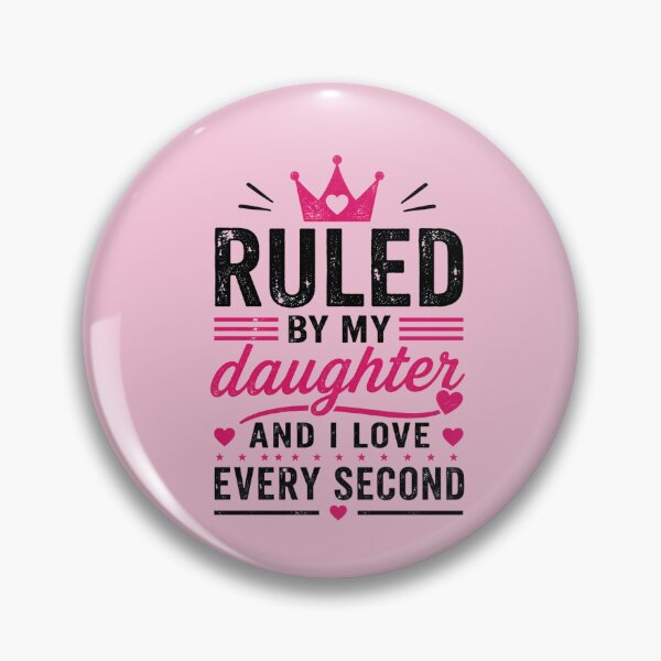 Item preview, Ruled By My Daughter Funny Dad Quote designed and sold by bosamji.