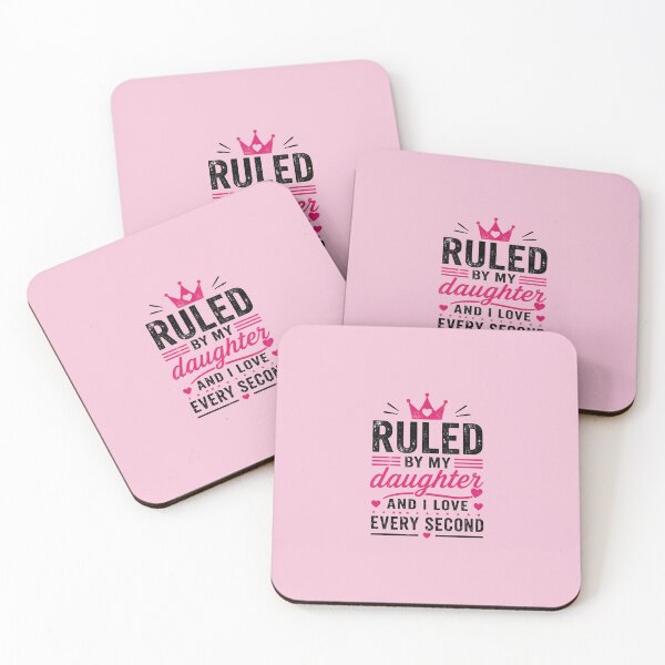 Item preview, Ruled By My Daughter Funny Dad Quote designed and sold by bosamji.