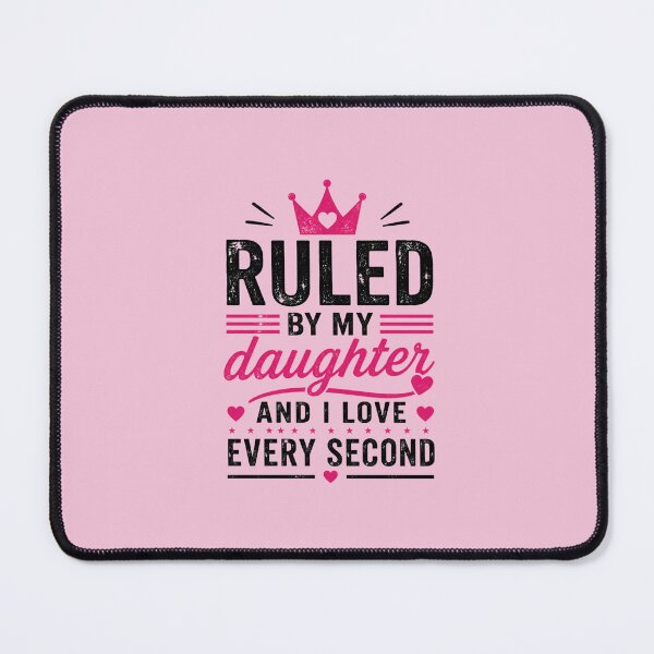 Item preview, Ruled By My Daughter Funny Dad Quote designed and sold by bosamji.