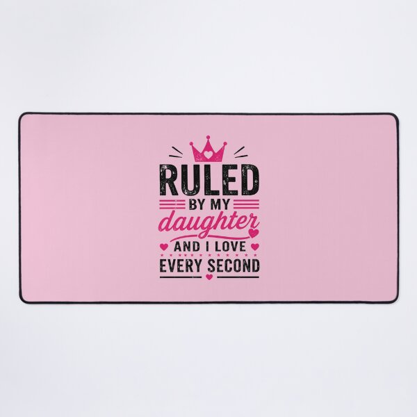 Item preview, Ruled By My Daughter Funny Dad Quote designed and sold by bosamji.