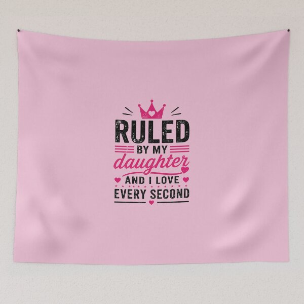 Item preview, Ruled By My Daughter Funny Dad Quote designed and sold by bosamji.