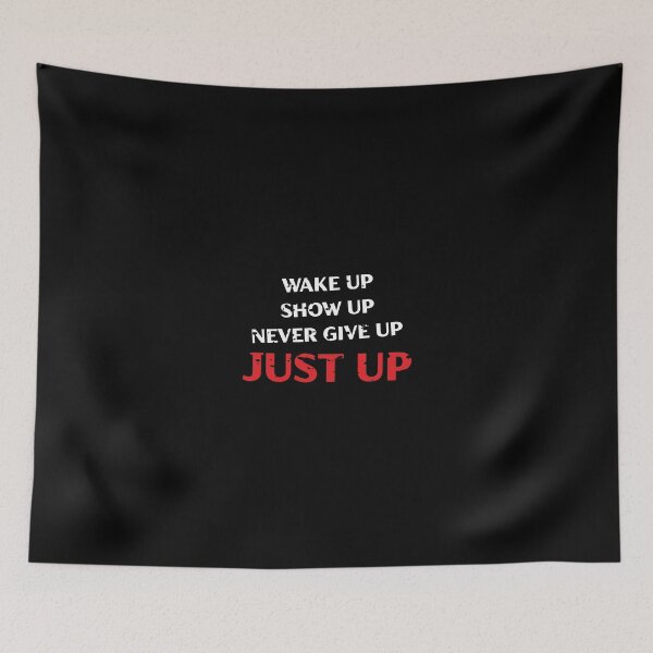 Item preview, Just Up (White+Red) designed and sold by Pencil & Pixel.