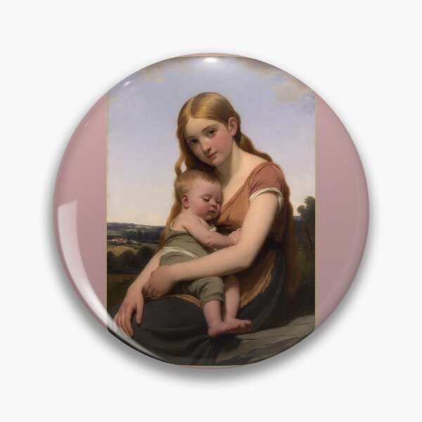 Item preview, Baby sister styled after W A Bouguereau  designed and sold by Collector-RB.