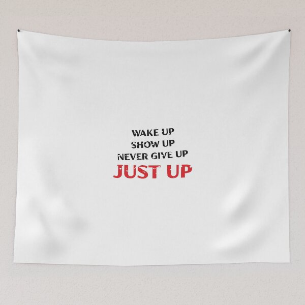 Item preview, Just Up (Black+Red) designed and sold by Pencil & Pixel.