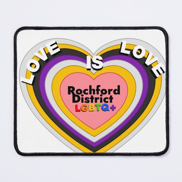 Item preview, Love is Love - Non Binary Flag designed and sold by Rochford District LGBTQ+ Group.