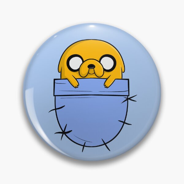 Item preview, Jake the dog in pocket designed and sold by BrieArt.