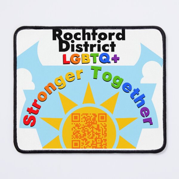Item preview, Stronger Together - Rainbow Flag designed and sold by Rochford District LGBTQ+ Group.