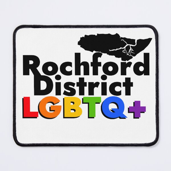 Item preview, Rochford District LGBTQ+ Group Logo - Rainbow Flag designed and sold by Rochford District LGBTQ+ Group.