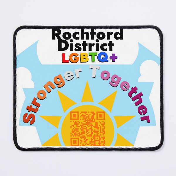 Item preview, Stronger Together - Lesbian Flag designed and sold by Rochford District LGBTQ+ Group.