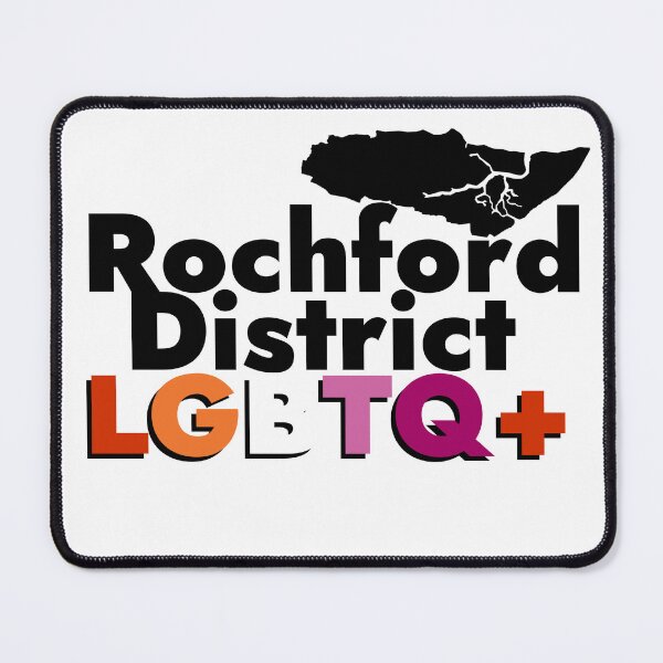 Item preview, Rochford District LGBTQ+ Group Logo - Lesbian Flag designed and sold by Rochford District LGBTQ+ Group.