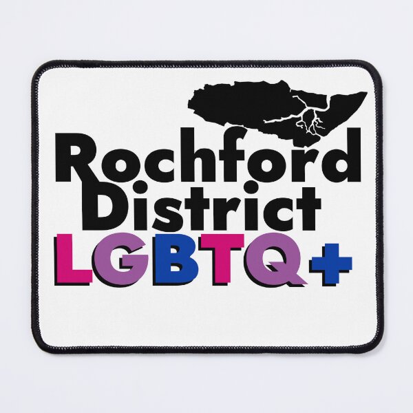 Item preview, Rochford District LGBTQ+ Group Logo - Bisexual Flag designed and sold by Rochford District LGBTQ+ Group.