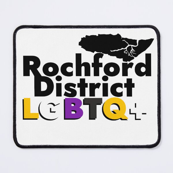 Item preview, Rochford District LGBTQ+ Group Logo - Non binary Flag designed and sold by Rochford District LGBTQ+ Group.