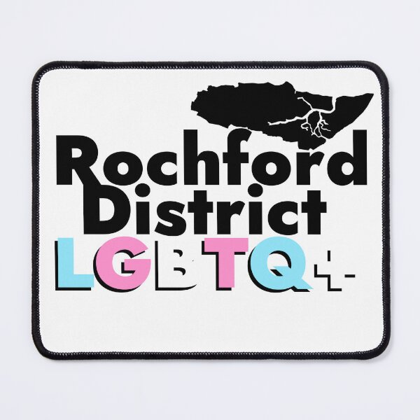 Item preview, Rochford District LGBTQ+ Group Logo - Trans Flag designed and sold by Rochford District LGBTQ+ Group.