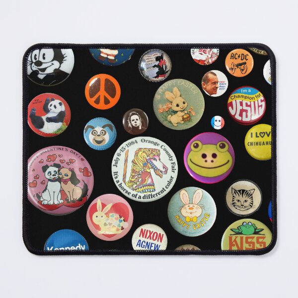 Item preview, WHO'S GOT THE BUTTON, VINTAGE BUTTONS, COLLECTIBLE, PINS designed and sold by classic car craze.