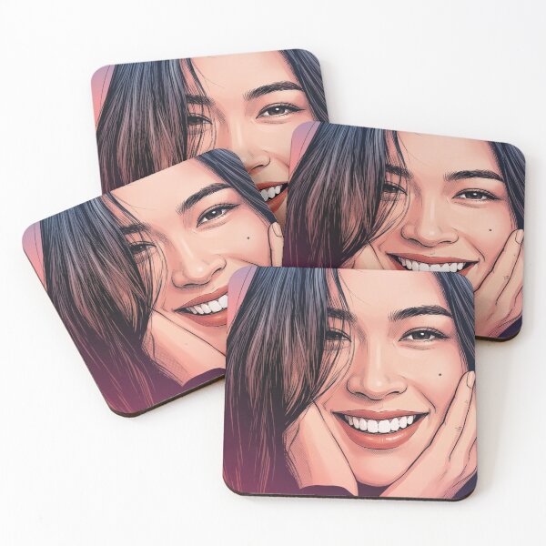 Item preview, Goddess Smile Thai GL Tv Series Lgbtq+ WLW Decor Poster Print Art Comic designed and sold by Mind Space.