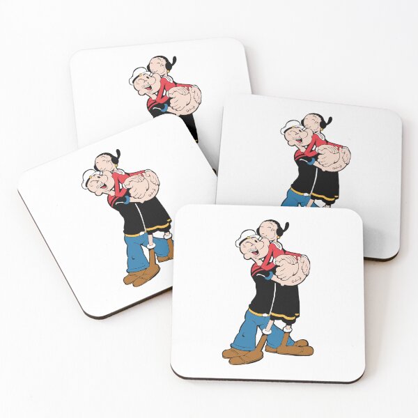 Item preview, Popeye the Sailor Man & Olive Oyl in love | budflux.com designed and sold by Budflux.