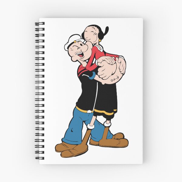 Item preview, Popeye the Sailor Man & Olive Oyl in love | budflux.com designed and sold by Budflux.