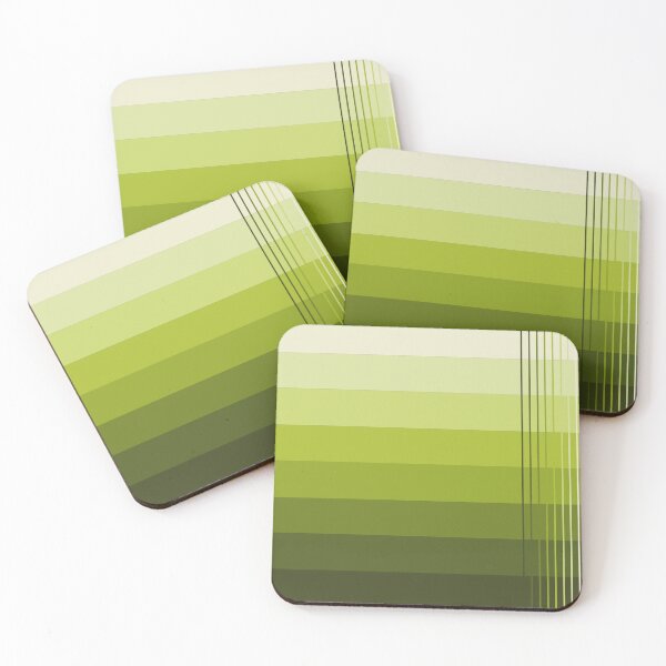 Item preview, A simple design in shades of light to dark Irish moss designed and sold by Cherevan.