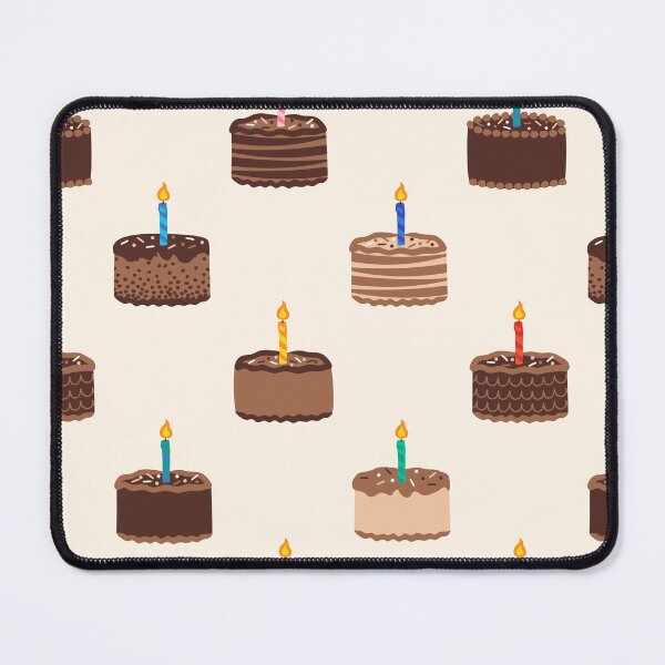 Item preview, Chocolate Birthday Cake Rainbow Candles designed and sold by SamAnnDesigns.
