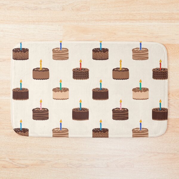 Item preview, Chocolate Birthday Cake Rainbow Candles designed and sold by SamAnnDesigns.