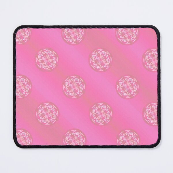Item preview, Large Ombre Stripes and Faded Flowers In Hot Pink designed and sold by HHHeirlooms.